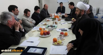 سومین جلسه شورای فرهنگی مدیریت پردیس های استان اردبیل
