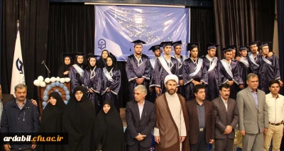 برگزاری جشن دانش آموختگی دانشجومعلّمان ورودی 91 پردیس ها و واحد تابعه آزادگان دانشگاه فرهنگیان استان اردبیل