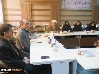 نشست صمیمی سرپرست دانشگاه فرهنگیان استان اردبیل با اعضای هیأت علمی دانشگاه