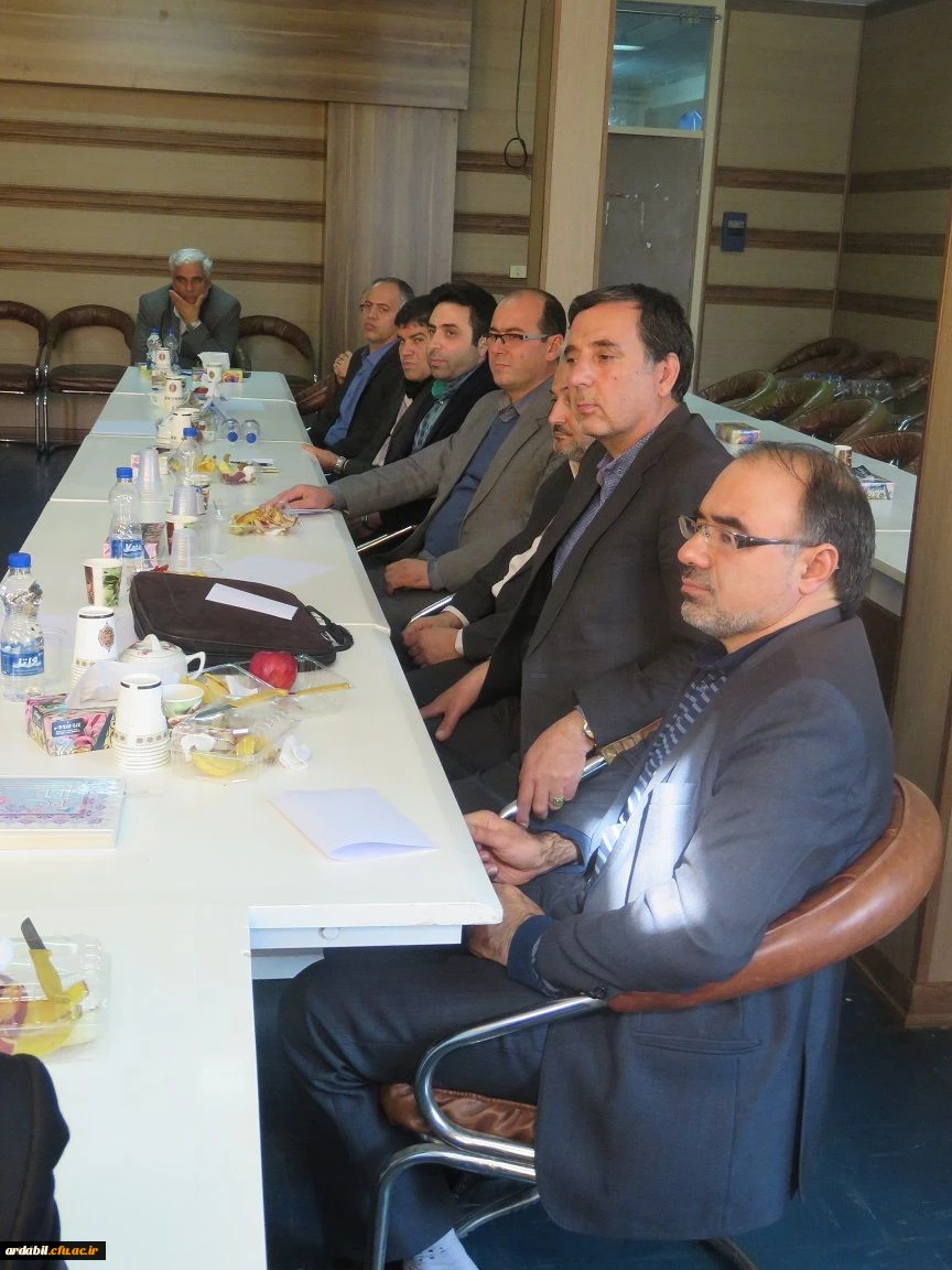 نشست صمیمی سرپرست دانشگاه فرهنگیان استان اردبیل با اعضای هیأت علمی دانشگاه 4