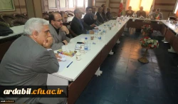 نشست صمیمی سرپرست دانشگاه فرهنگیان استان اردبیل با اعضای هیأت علمی دانشگاه 5