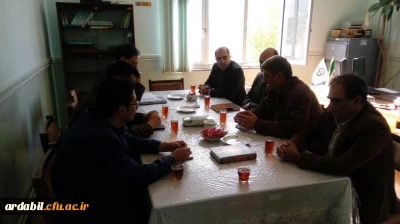دیدار سرپرست مدیریت امور پردیس های دانشگاه فرهنگیان اردبیل با شورای شهر نیر