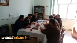 دیدار سرپرست مدیریت امور پردیس های دانشگاه فرهنگیان اردبیل با شورای شهر نیر  3