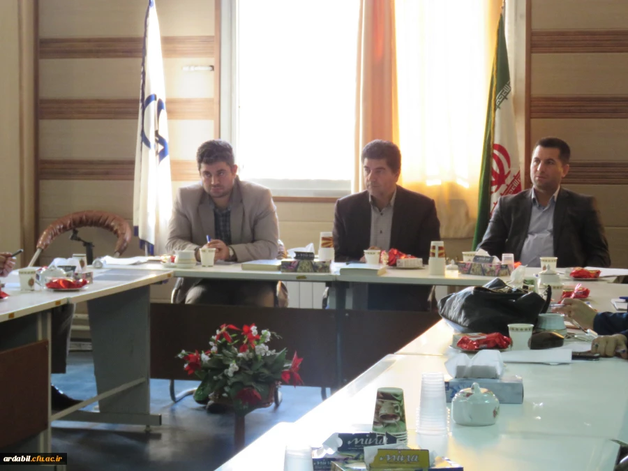 برگزاری اولین جلسه کمیته استانی نظارت بر برنامه های غذایی دانشجومعلمان عزیز و وضعیت سلف سرویس های  پردیس ها و مرکز تابعه دانشگاه فرهنگیان استان اردبیل 3