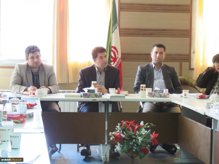 برگزاری اولین جلسه کمیته استانی نظارت بر برنامه های غذایی دانشجومعلمان عزیز و وضعیت سلف سرویس های  پردیس ها و مرکز تابعه دانشگاه فرهنگیان استان اردبیل 5