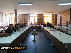 برگزاری اولین جلسه کمیته استانی نظارت بر برنامه های غذایی دانشجومعلمان عزیز و وضعیت سلف سرویس های  پردیس ها و مرکز تابعه دانشگاه فرهنگیان استان اردبیل 3