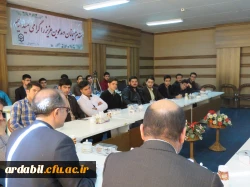 دیدار سرپرست مدیریت امور پردیس های دانشگاه فرهنگیان اردبیل با دانشجویان منتخب پردیس علامه طباطبایی 3