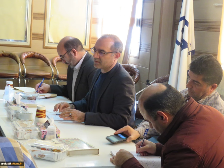 دیدار سرپرست مدیریت امور پردیس ها ی دانشگاه فرهنگیان اردبیل با دانشجویان منتخب پردیس علامه طباطبایی 2