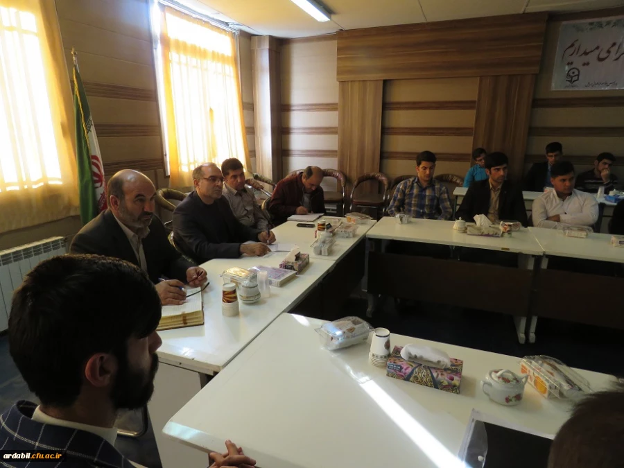 دیدار سرپرست مدیریت امور پردیس ها ی دانشگاه فرهنگیان اردبیل با دانشجویان منتخب پردیس علامه طباطبایی 6