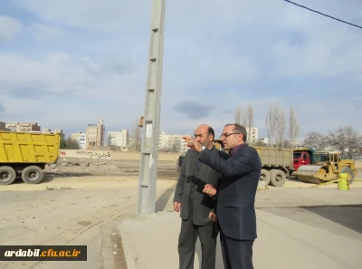 آغاز عملیات به سازی و ساماندهی فضای جنب دانشگاه فرهنگیان (پردیس علامه طباطبایی)