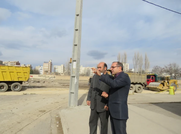 آغاز عملیات به سازی و ساماندهی فضای جنب دانشگاه فرهنگیان  2