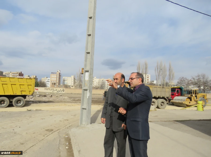 آغاز عملیات به سازی و ساماندهی فضای جنب دانشگاه فرهنگیان  2