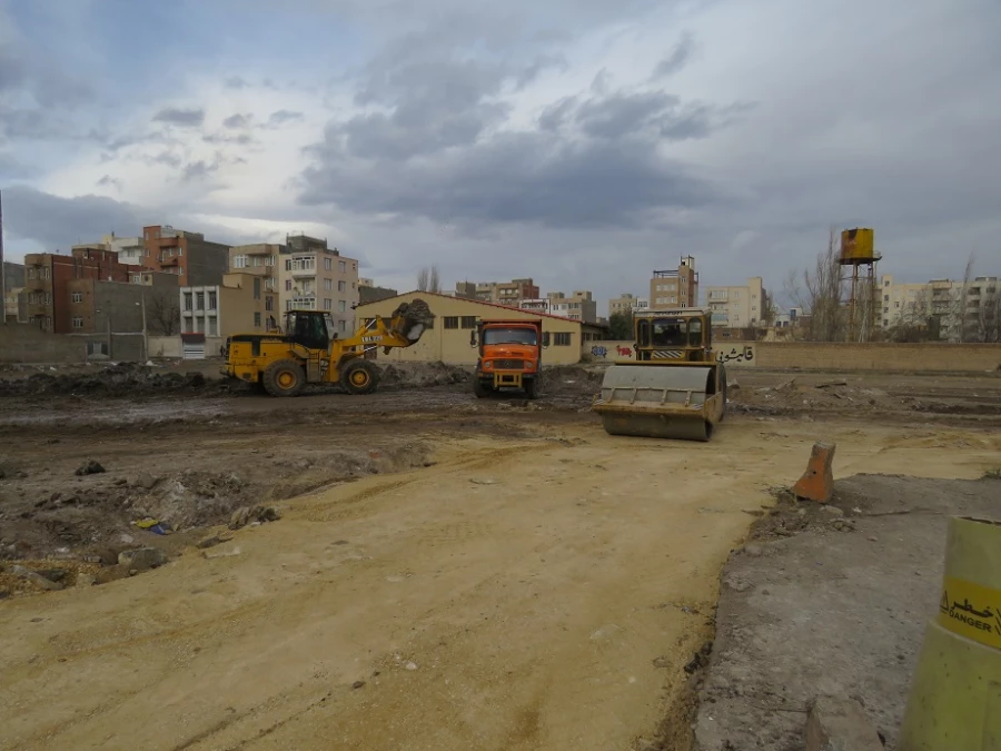 آغاز عملیات به سازی و ساماندهی فضای جنب دانشگاه فرهنگیان  6