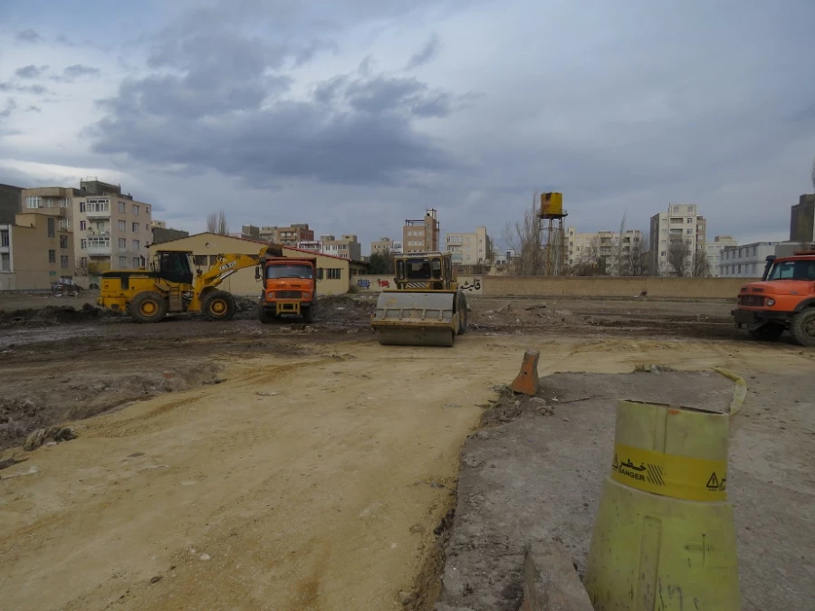 آغاز عملیات به سازی و ساماندهی فضای جنب دانشگاه فرهنگیان  3