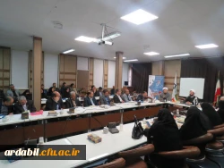 نشست صمیمی اساتید و کارکنان دانشگاه فرهنگیان  با موضوع معارف قرآن، نماز و مهدویت در دانشگاه فرهنگیان اردبیل  2