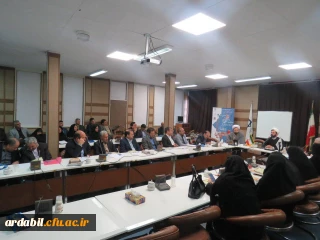 نشست صمیمی اساتید و کارکنان دانشگاه فرهنگیان  با موضوع معارف قرآن، نماز و مهدویت در دانشگاه فرهنگیان اردبیل