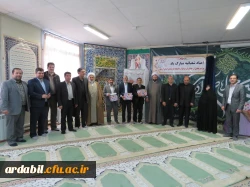 مراسم تقدیر از جانبازان هشت سال دفاع مقدس در دانشگاه فرهنگیان اردبیل 2