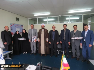 تجلیل از مشاوران پریس ها و واحد تابعه دانشگاه فرهنگیان استان اردبیل