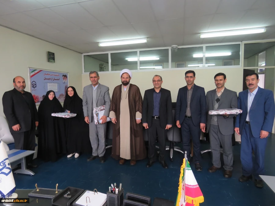 تجلیل از مشاوران پریس ها و واحد تابعه دانشگاه فرهنگیان استان اردبیل 2