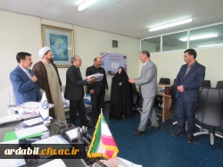 تجلیل از مشاوران پریس ها و واحد تابعه دانشگاه فرهنگیان استان اردبیل 3