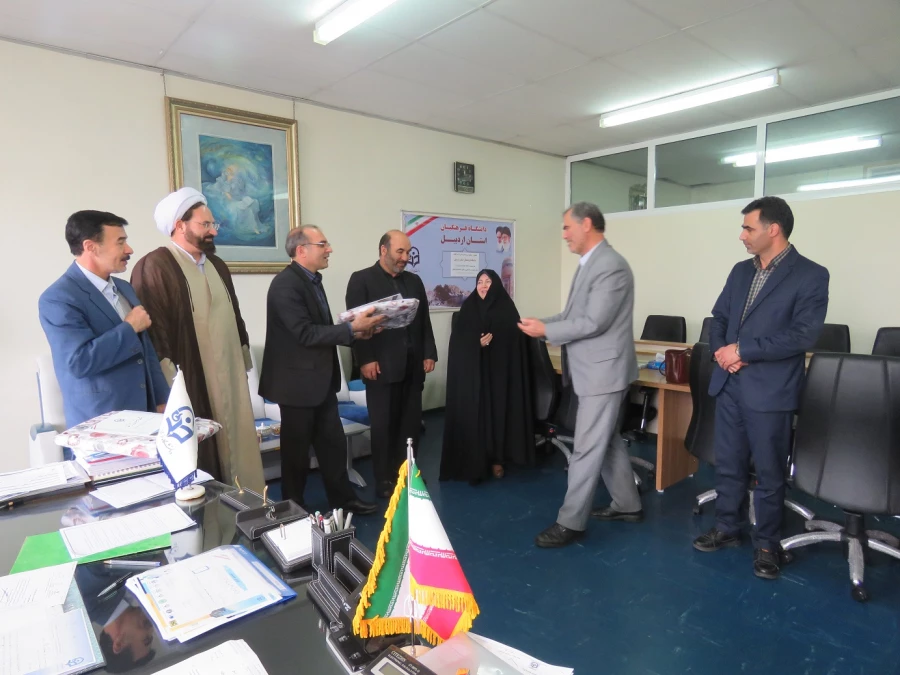تجلیل از مشاوران پریس ها و واحد تابعه دانشگاه فرهنگیان استان اردبیل 3