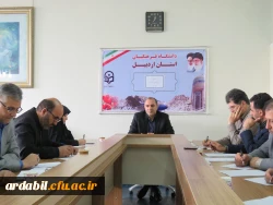 جلسه هماهنگی آیین تجلیل از نو معلمان و دانشجو معلمان برتر دانشگاه فرهنگیان استان اردبیل تشکیل شد.

 2