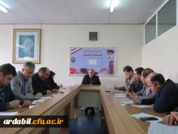 جلسه هماهنگی آیین تجلیل از نو معلمان و دانشجو معلمان برتر دانشگاه فرهنگیان استان اردبیل تشکیل شد.

 2