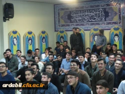 جشن باشکوه  نیمه شعبان در دانشگاه فرهنگیان اردبیل
«در انتظار تو چشمم سپید گشت و غمی نیست
اگر قبول تو افتد فدای چشم سیاهت» 2