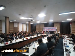 نشست صمیمی اعضای هیات علمی و مدرسان دانشگاه فرهنگیان استان اردبیل به مناسبت داشت هفتۀ آموزش 5