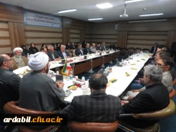 نشست صمیمی اعضای هیات علمی و مدرسان دانشگاه فرهنگیان استان اردبیل به مناسبت  هفتۀ آموزش 3