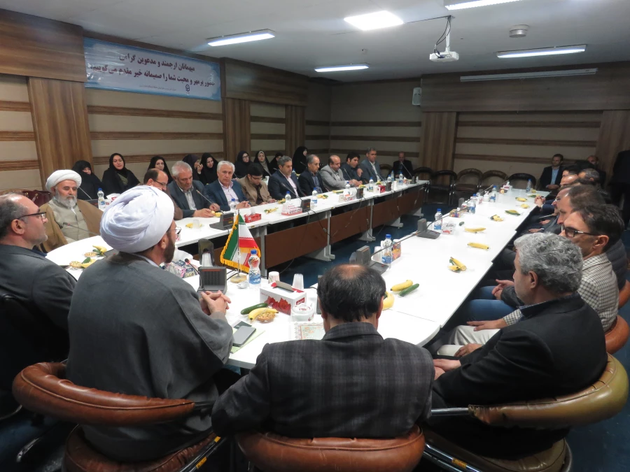 نشست صمیمی اعضای هیات علمی و مدرسان دانشگاه فرهنگیان استان اردبیل به مناسبت  هفتۀ آموزش 3