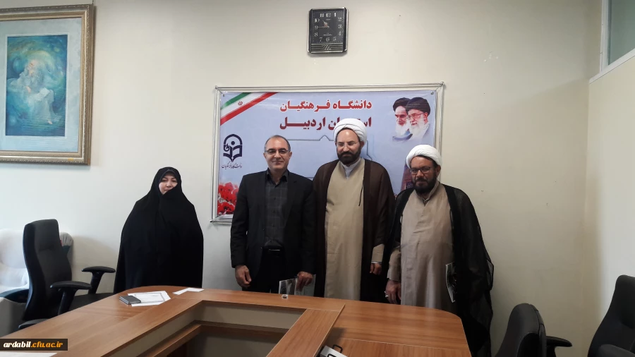 امضای تفاهم نامه همکاری میان حوزه علمیه و دانشگاه فرهنگیان استان اردبیل 2