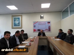 جلسه ی اجرای دیوارکشی محوطه زمین الحاقی به پردیسی علامه طباطبایی اردبیل 3