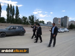 جلسه ی اجرای دیوارکشی محوطه زمین الحاقی به پردیسی علامه طباطبایی اردبیل 5