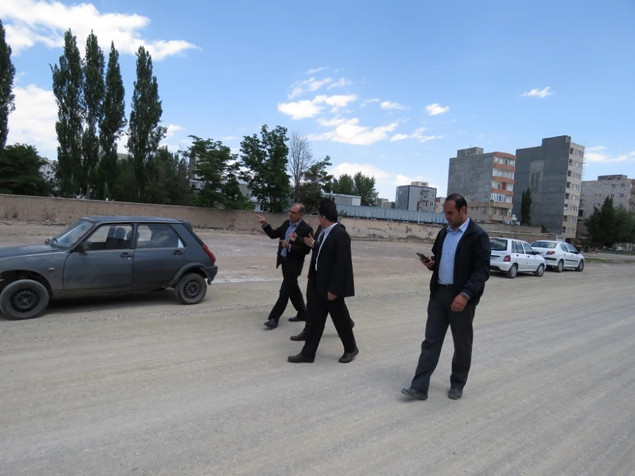 جلسه ی اجرای دیوارکشی محوطه زمین الحاقی به پردیسی علامه طباطبایی اردبیل 5