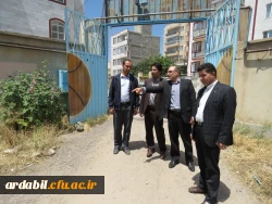 جلسه ی اجرای دیوارکشی محوطه زمین الحاقی به پردیسی علامه طباطبایی اردبیل 6