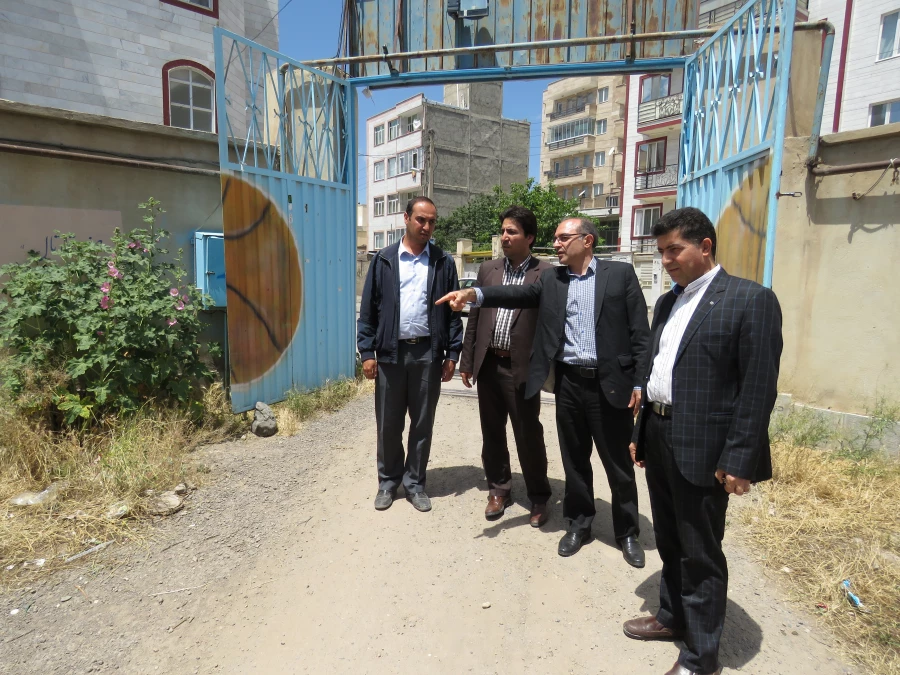 جلسه ی اجرای دیوارکشی محوطه زمین الحاقی به پردیسی علامه طباطبایی اردبیل 6