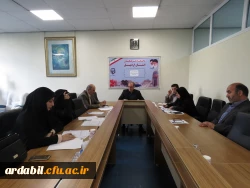 تشکیل چهارمین جلسۀ شورای نظارت و ارزیابی دانشگاه فرهنگیان اردبیل 2