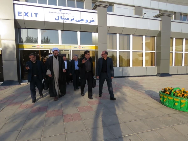 گزارش تصویری از ورود رییس دانشگاه فرهنگیان و هیات همراه ه دارالارشاد اردبیل  2