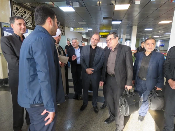 گزارش تصویری از ورود رییس دانشگاه فرهنگیان و هیات همراه ه دارالارشاد اردبیل  2