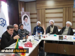 دکتر خنیفر در جمع اعضای هیئت علمی دانشگاه فرهنگیان استان اردبیل 5