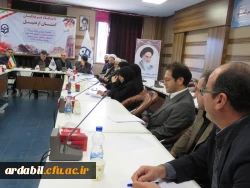 دکتر خنیفر در جمع اعضای هیئت علمی دانشگاه فرهنگیان استان اردبیل 3