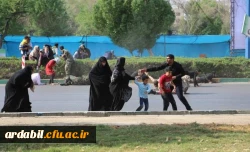 ما اساتید، کارکنان و دانشجویان دانشگاه فرهنگیان اردبیل انزجار خود را از حملۀ تروریستی اهواز اعلام داشته واین عمل ناجوانمردانه و جنایت کارانه را محکوم می کنیم. 2