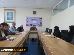 اولین جلسه ستاد توسعه و ترویج فرهنگ اقامه نماز دانشگاه فرهنگیان استان اردبیل در سال تحصیلی 98 - 97 3