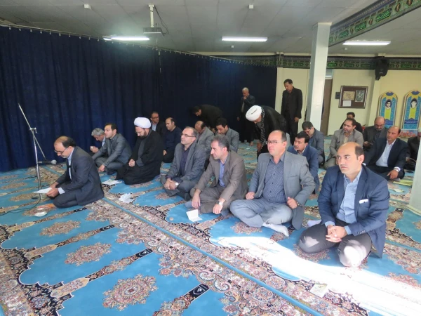 مراسم زیارت عاشورا با حضور اساتید، کارکنان و  دانشجویان دانشگاه فرهنگیان اردبیل 5