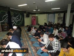 قرائت زیارت پرفیض عاشورا در پردیس علامه طباطبایی دانشگاه فرهنگیان اردبیل 6