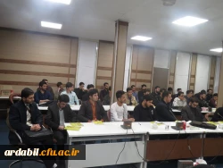 نشست صمیمی سرپرست مدیریت امور پردیس های دانشگاه فرهنگیان اردبیل با دبیران کانون های فرهنگی، انجمن های علمی،  ورزشی و فعالان فرهنگی دانشگاه  7