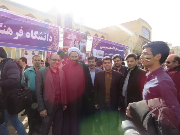 شرکت با شکوه اساتید، کارکنان و دانشجومعلمان دانشگاه فرهنگیان اردبیل در راهپیمایی 13 آبان 4