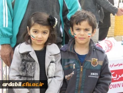 شرکت با شکوه اساتید، کارکنان و دانشجومعلمان دانشگاه فرهنگیان اردبیل در راهپیمایی 13 آبان 7