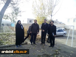 بازدید هیئت نظارت، ارزیابی و تضمین کیفیت آموزش عالی استان اردبیل از پردیس­های علامه طباطبایی، بنت الهدی صدر و مرکز آزادگان نیر 3